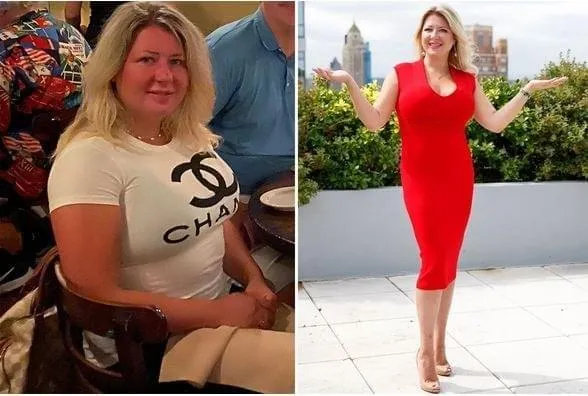 MounjaBoost Verified Buyer Before and After - Significant Weight Loss Transformation