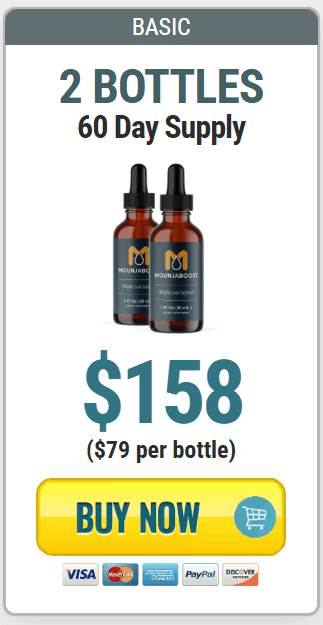 MounjaBoost 60-Day Supply Bottle – Natural Weight Loss Supplement – Order Now