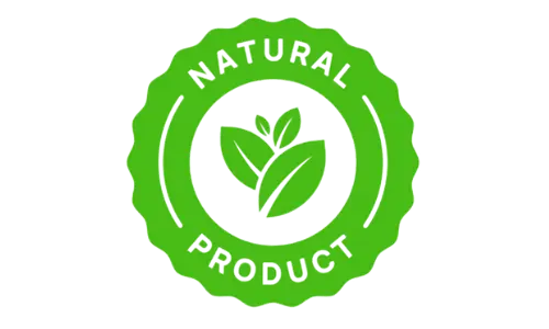 MounjaBoost 100% Natural logo, showcasing pure, natural ingredients for effective weight loss.
